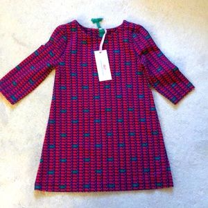 Vineyard Vines new w/tags red/green whale dress